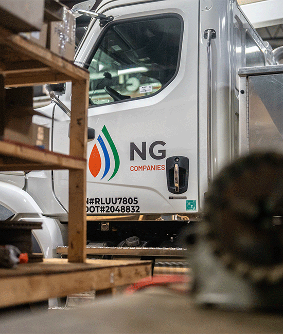 NG Companies truck